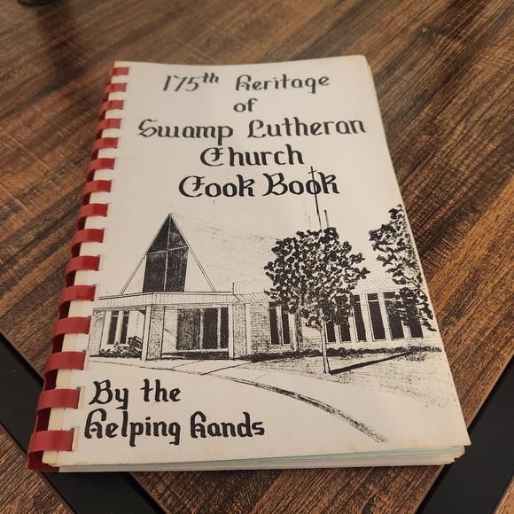 1983 Vintage 175th Heritage of Swamp Lutheran Church Cookbook - Picture 1 of 4